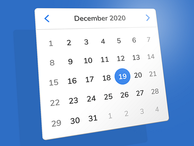 Holtaway Design Library: Calendar Picker