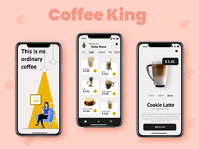 Coffee King(Mobile App)