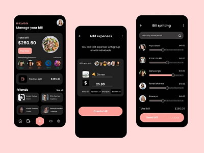 Split Bill app (IOS app)
