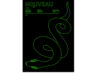 Nouveau Magazine / Cover