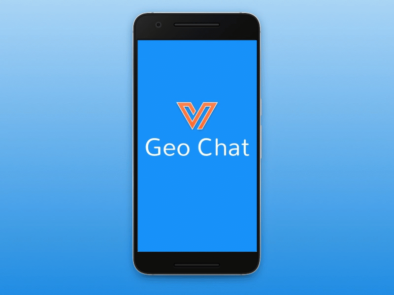 Geo Chat android animation app interaction ios material principle ui ux web webdesign