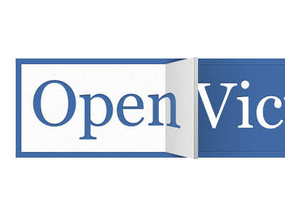 Open blue door logo open victoria