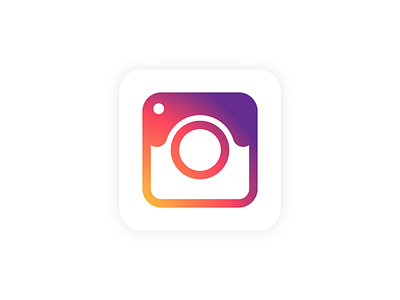 Instagram fun gradient instagram logo logodesign rethinked
