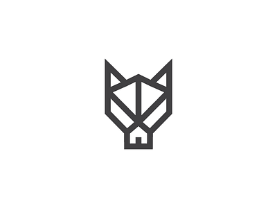 Alpha Realty illustration illustration design logo logo alphabet real estate wolf