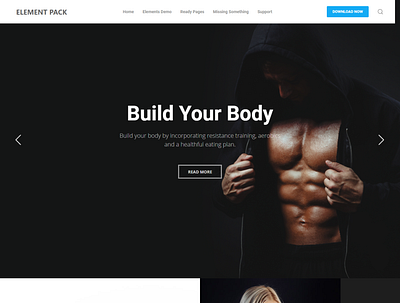 Gym website design webdesign websites