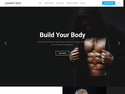 Gym website