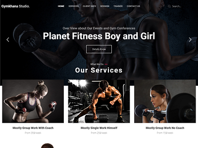 Complate Gym Fitness Websites