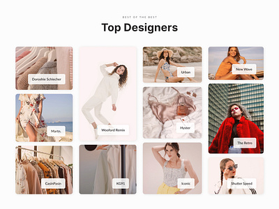 Styletrigger- online store | E-commerce web UI design