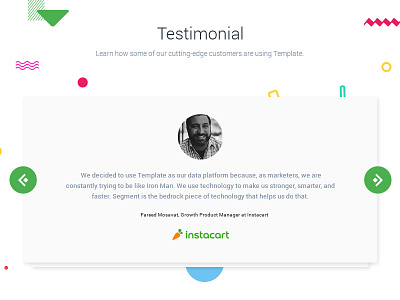 Testimonial Concept about client comments contact joomla testimonial website wordpress