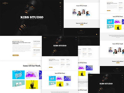 Free PSD For Corporate, Agency & Creative Studio 2017 agency blog creative free psd new trend psd design studio template