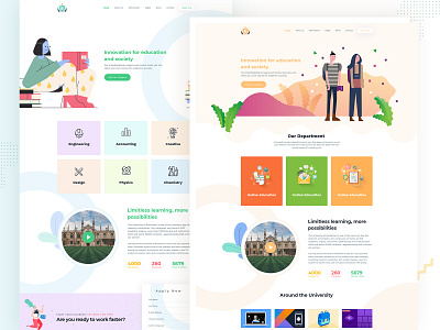 Ultimate Education Themes Bundle agency education education website learnpress psd template website