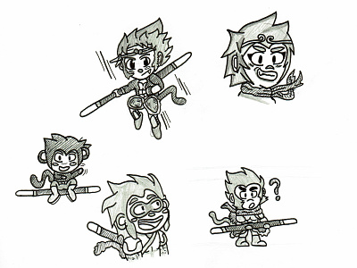 Sun Wukong (Sketches)