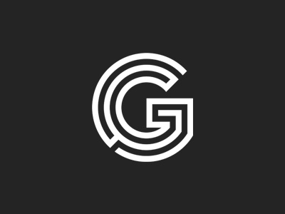 Puzzle "G" concept creative design g identity illustration letter logo logotype mark simple symbol