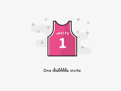 Dribbble invite dribbble icon invite jersey