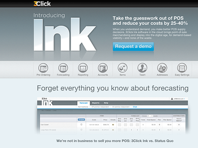 3Click Ink sas startup ui website