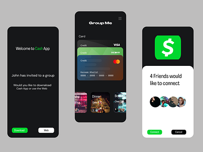 Cash App Grouping Concept