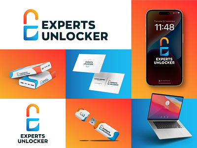 Experts Unlocker - Logo | Brand Identity