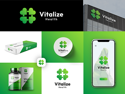 Vitalize Health - Logo | Brand Identity