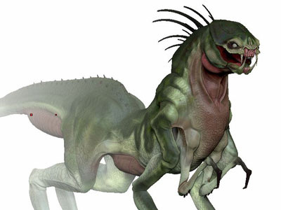 Alien Creature 3d creature maya