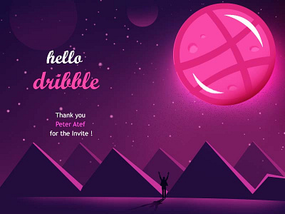 dribbble 1st shot