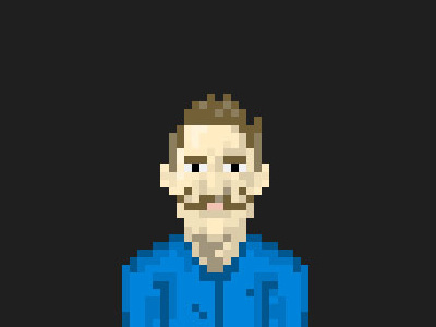 Pixel self-portrait 1.0