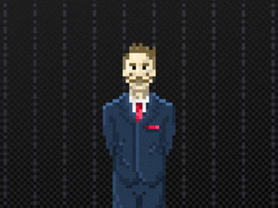 Pixel self-portrait 2.0