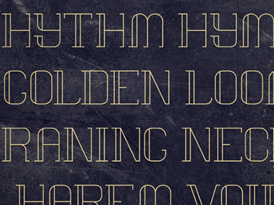 Vows Font antique band font typography vintage