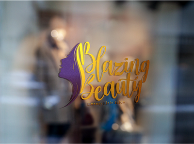 Elegant Salon Logo branding design graphic design illustration logo typography vector