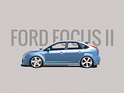 Ford Focus II car focus ford mk2