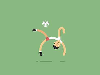 Football Player ball character football illustration player sport
