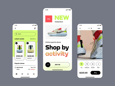 Shop App Design