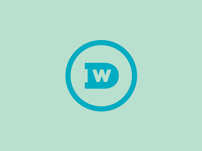 Design Wagon Icon circle dw logo