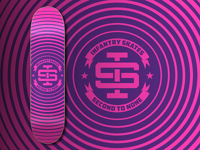 Infantry Skates - Atomic Neon Pink Deck