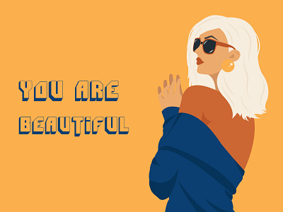 Portrait of a beautiful girl in 90s style 90s banner beauty blond design fashion female girl graphic design illustration people poster retro trendy vector vintage vogue woman