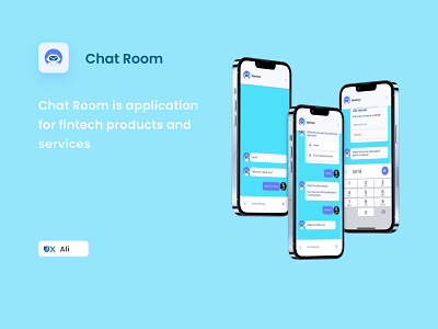 Chat Room App 3d animation app branding design graphic design illustration logo ui vector