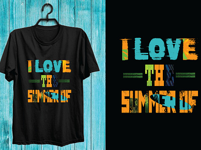 Summer Love Typography T-Shirt Design amazon tshirt black t shirt logo branding bulk t shirt clothing custom t shirt graphics graphics design graphics templates print templates summer love summer love logo summer love t shirt t shirt logo t shirtdesign tshirt tshirt design vector