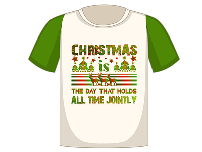 Merry Christmas T-Shirt Design bulk t shirt dad day typography logo decorative design