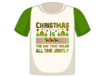 Merry Christmas T-Shirt Design