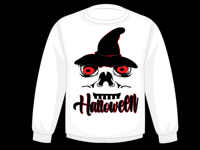 Halloween Skull streetwear Design