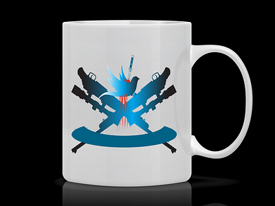 Hunting Mug Design sublimation hunting graphics