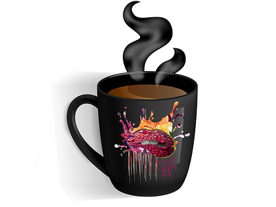 Sexy Lips Mug Design