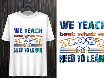Teacher Day T-Shirt Design