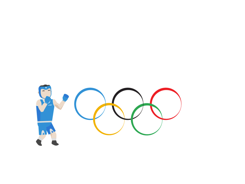 Boxing animation boxing candidate doodles games graphics motion olympics rome sport