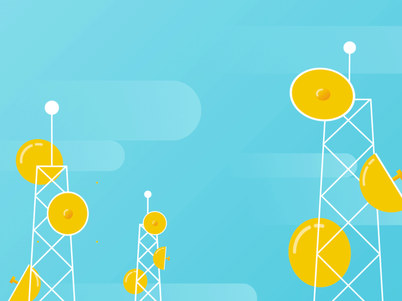 Antenna/Home animation antenna home illustration lines motiongraphics
