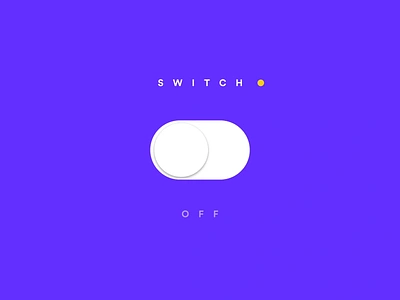 Toggle On/Off Mobile Interaction after effects aftereffects animation daily ui interface design mobile motion motion ui motiondesignschool ui animation ui app uidesign