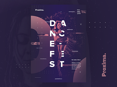 Proxima DanceFest Poster