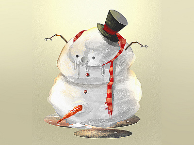 Winterfell carrot character design christmas drawing frozen ice illustration olaf sketch snow snowman winter