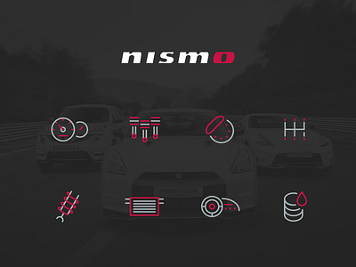 Nismo Parts - Icons Set