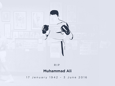 Muhammad Ali ali boxe boxer greatest illustration legend muhammad ali negative rip sport tribute vector