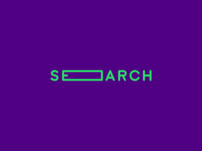 Search Logo brand branding flat identity lettering logo logotype search typography verbicon watermark wordmark